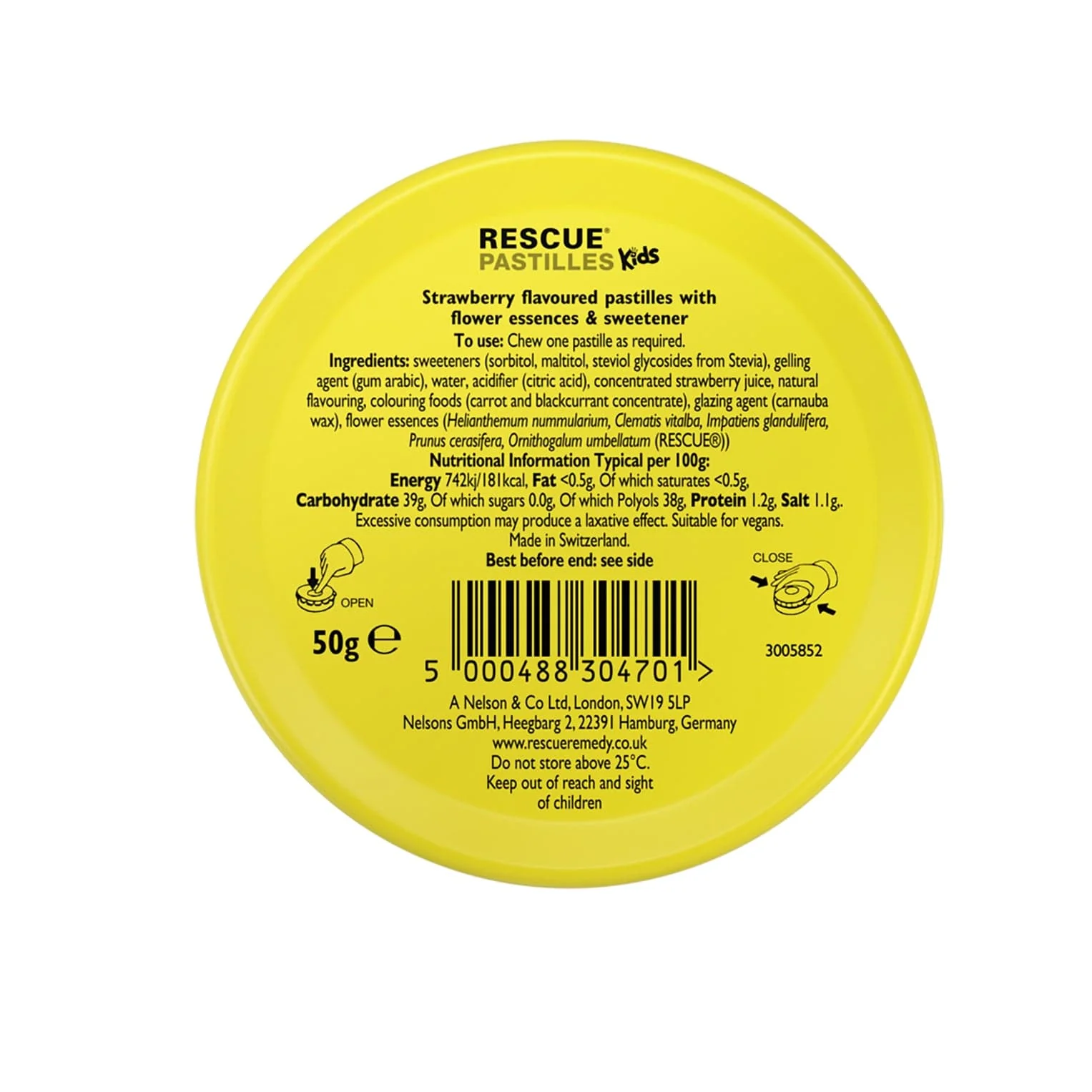 RESCUE® Kids Strawberry Pastilles - Image 7