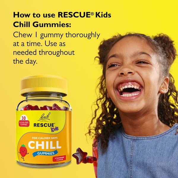 RESCUE® Kids Chill Strawberry Gummies - Image 3