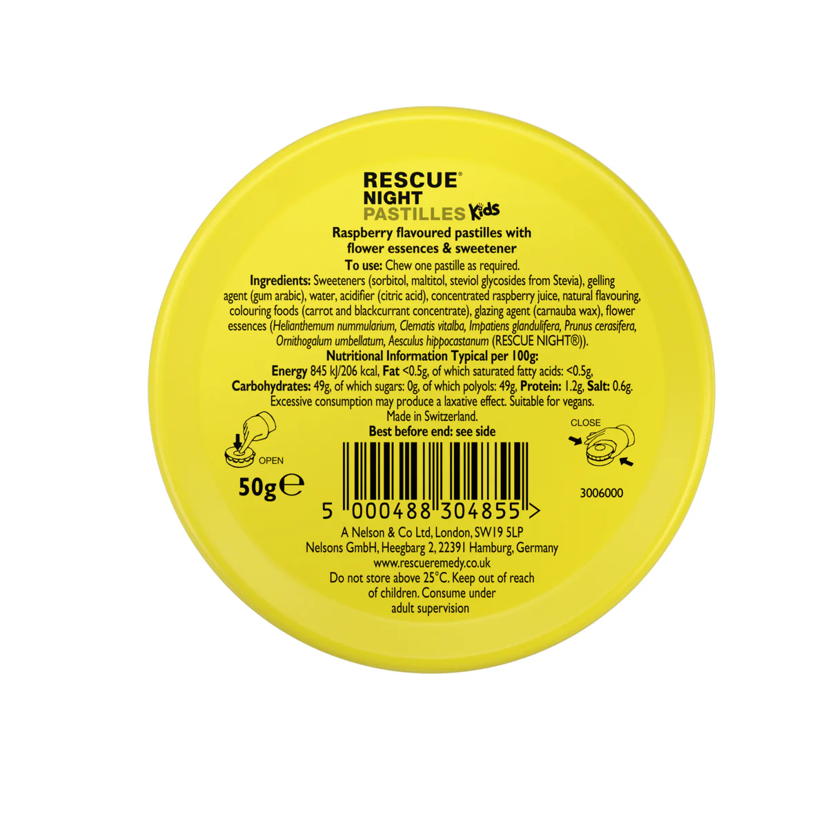 RESCUE® Kids Night Raspberry Pastilles - Image 4