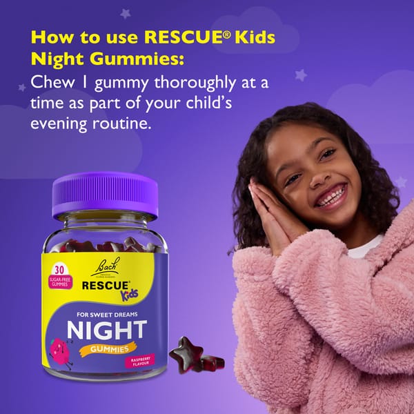 RESCUE® Kids Night Raspberry Gummies - Image 3