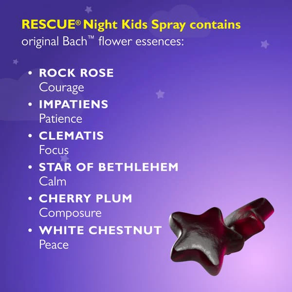 RESCUE® Kids Night Raspberry Gummies - Image 4