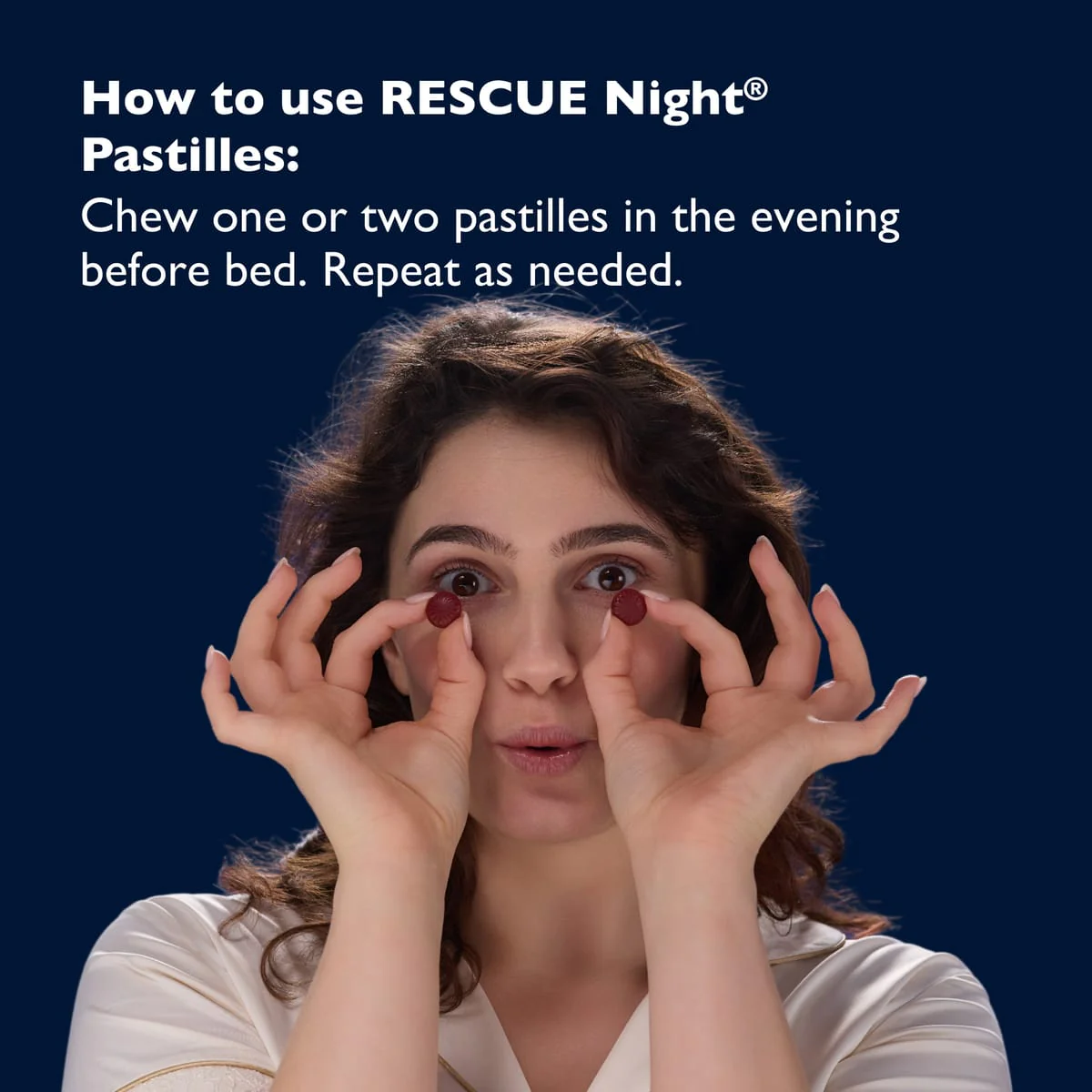 RESCUE® Night Pastilles Blackcurrant Flavour - Image 3