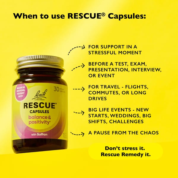 RESCUE® Balance and Positivity Capsules - Image 2