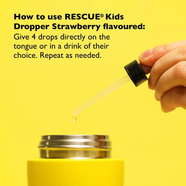 RESCUE® Dropper Kids Strawberry flavour - Image 3
