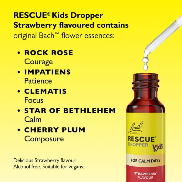 RESCUE® Dropper Kids Strawberry flavour - Image 4