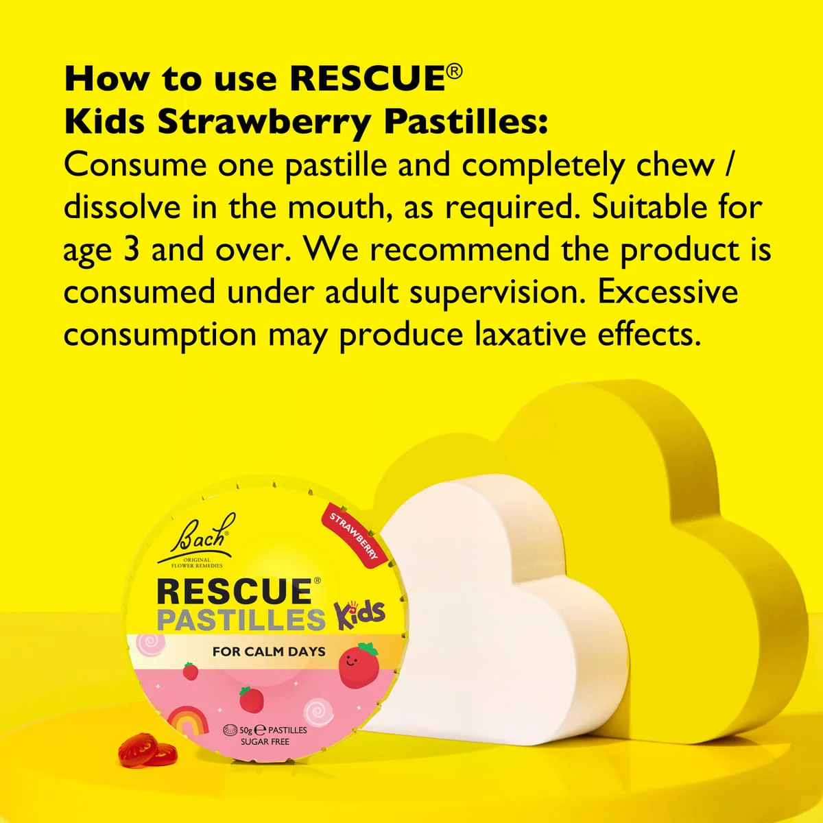 RESCUE® Kids Strawberry Pastilles - Image 3