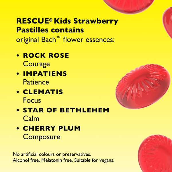 RESCUE® Kids Strawberry Pastilles - Image 4