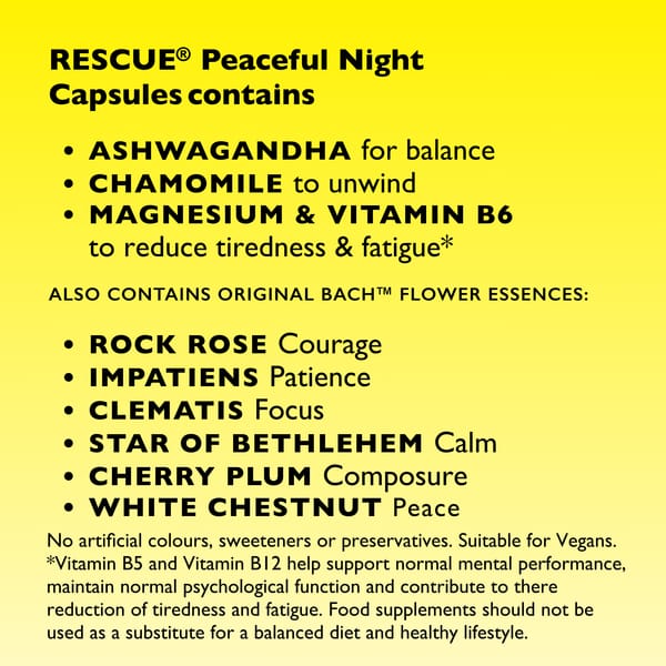RESCUE® Peaceful Night Capsules - Image 4