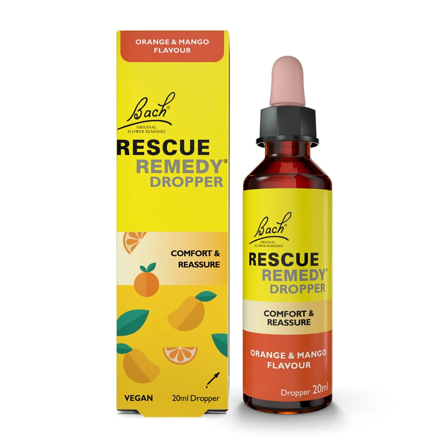 RESCUE Remedy® Dropper Orange & Mango Flavour