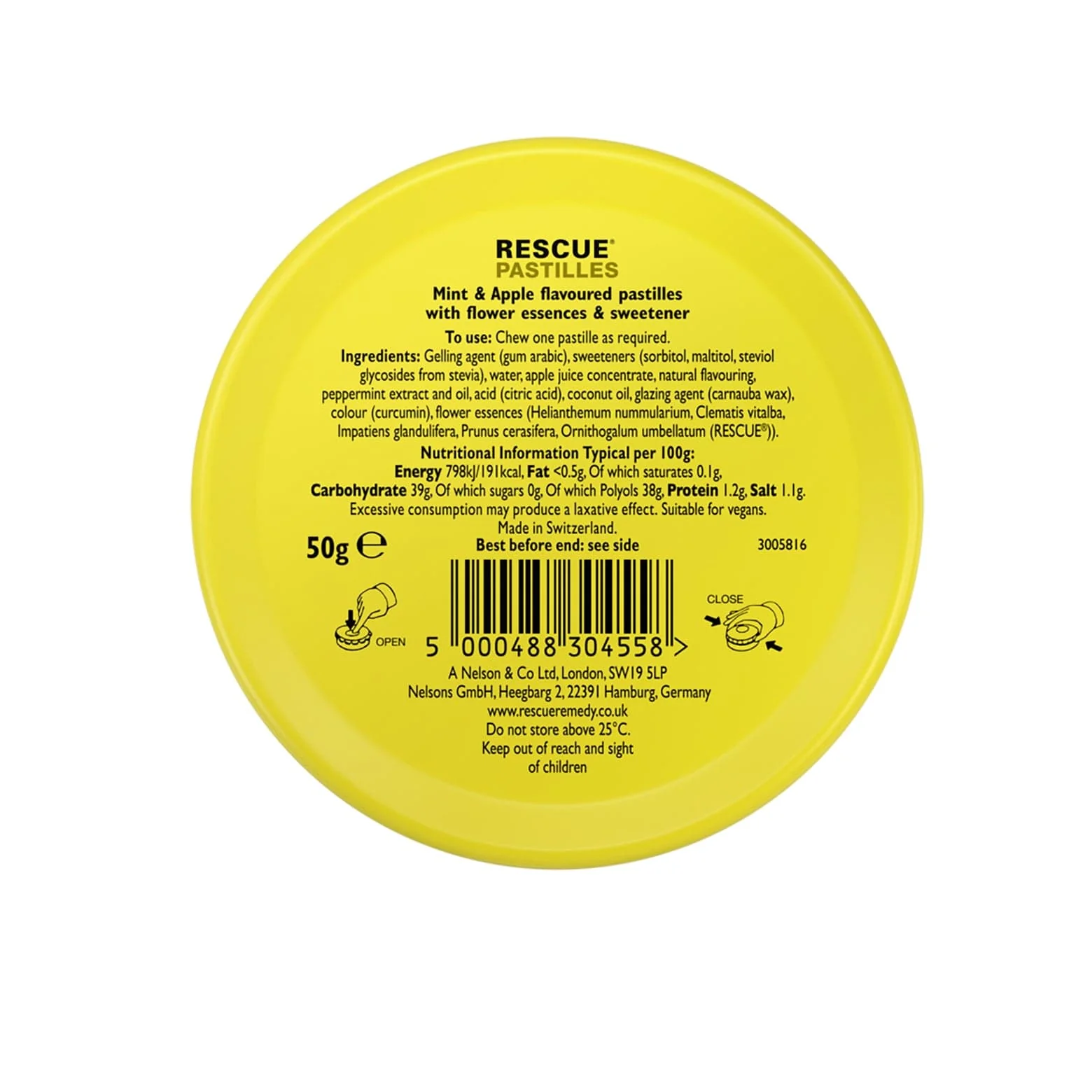 RESCUE Remedy® Pastilles Mint & Apple Flavour - Image 7