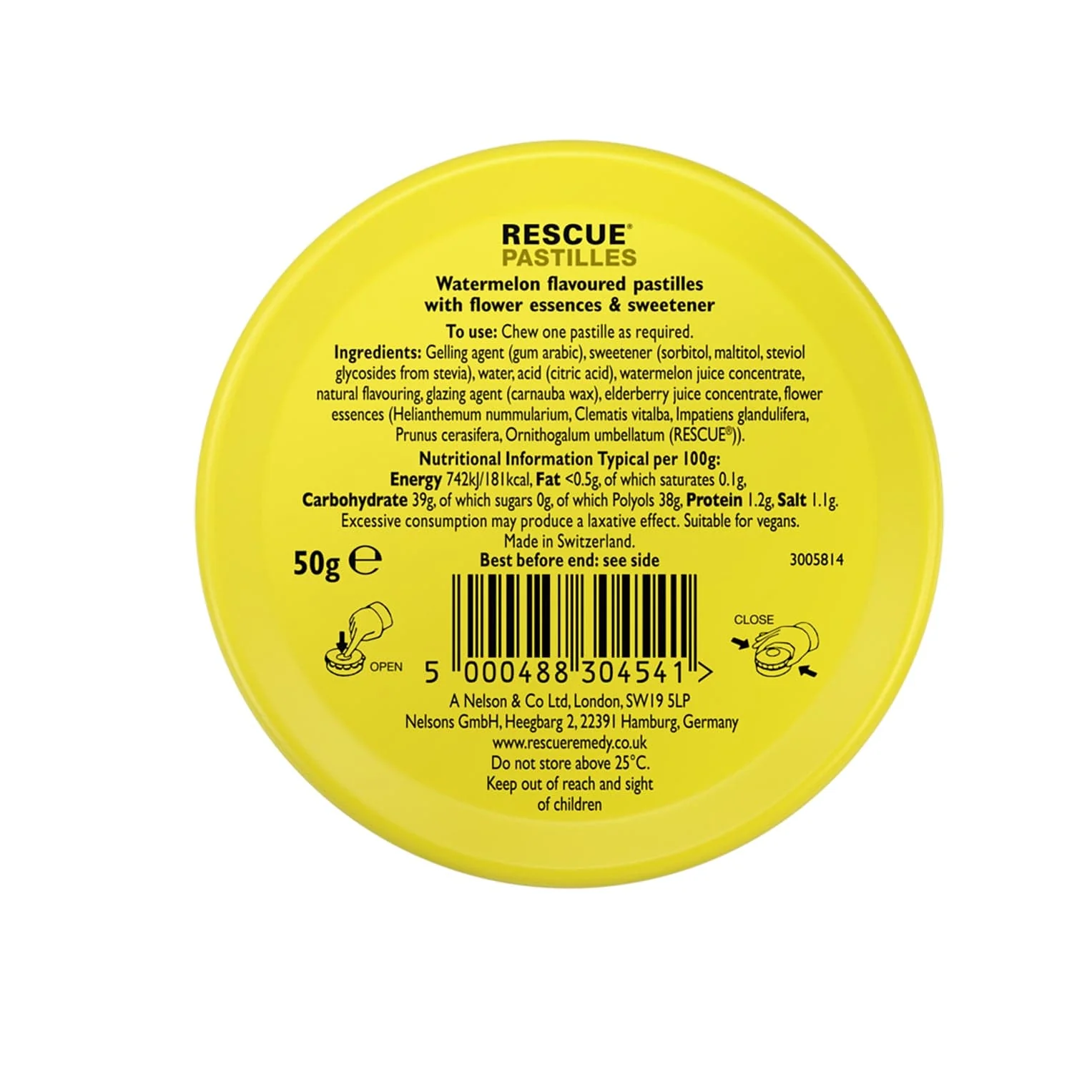 RESCUE Remedy® Pastilles Watermelon Flavour - Image 7