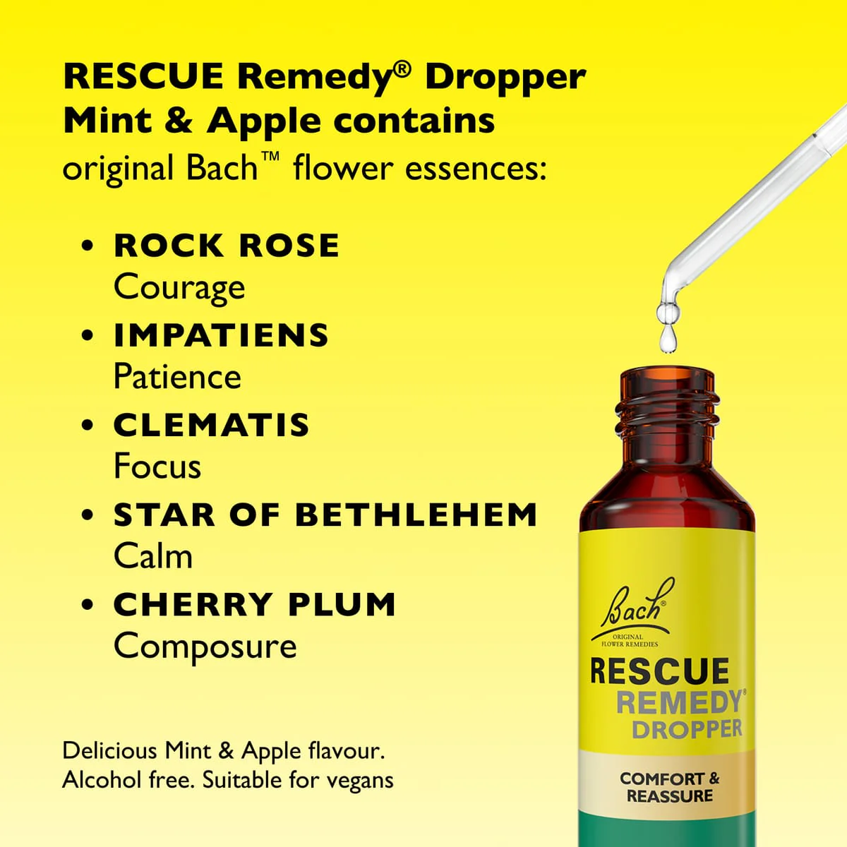 RESCUE Remedy® Dropper Mint & Apple Flavour - Image 4