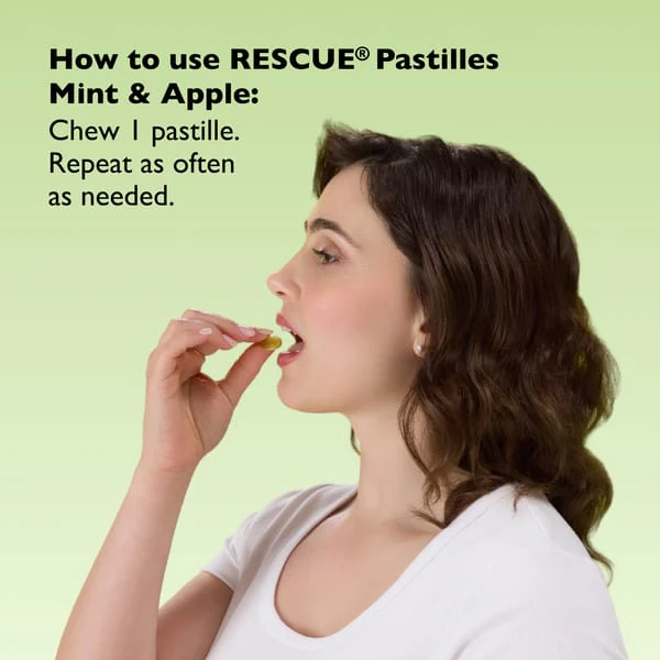 RESCUE Remedy® Pastilles Mint & Apple Flavour - Image 3