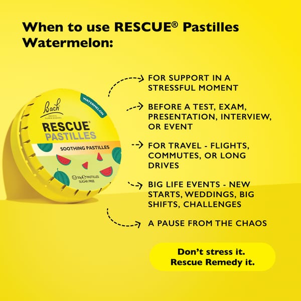RESCUE Remedy® Pastilles Watermelon Flavour - Image 2